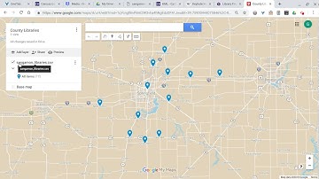 Data Librarian: Visualizing Public Library Data With Google Maps, #opendata, KML, and CSV