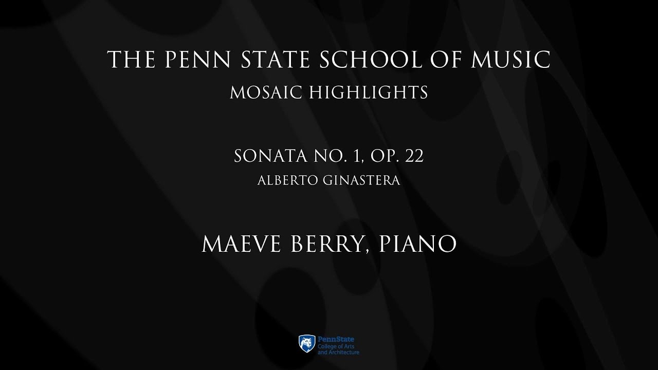 Mosaic 2016 Highlights: Maeve Berry, piano
