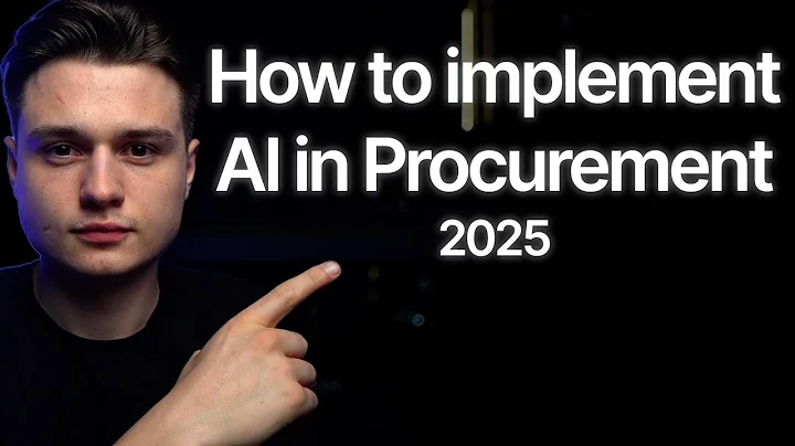 How to implement AI in Procurement in 2025 - Step By Step