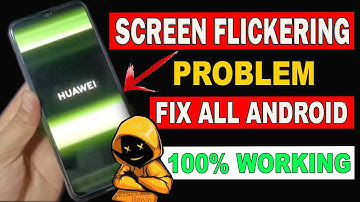 Fix Screen Flickering On Any Android | Display Line Problem Display Blinking Issues after  Dropped.