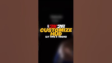 HOW TO USE THE CUSTOMIZE HUD #nba2k #shorts