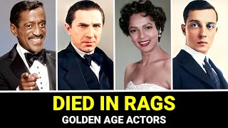 Golden Age Actors Who Died in Poverty