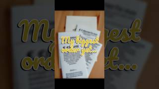 Biggest Order