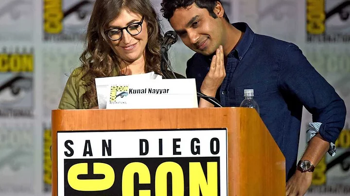 Mayim and Kunal reading a fanfiction- Shamy-  Sheldon and Amy- The Big Bang Theory 2015
