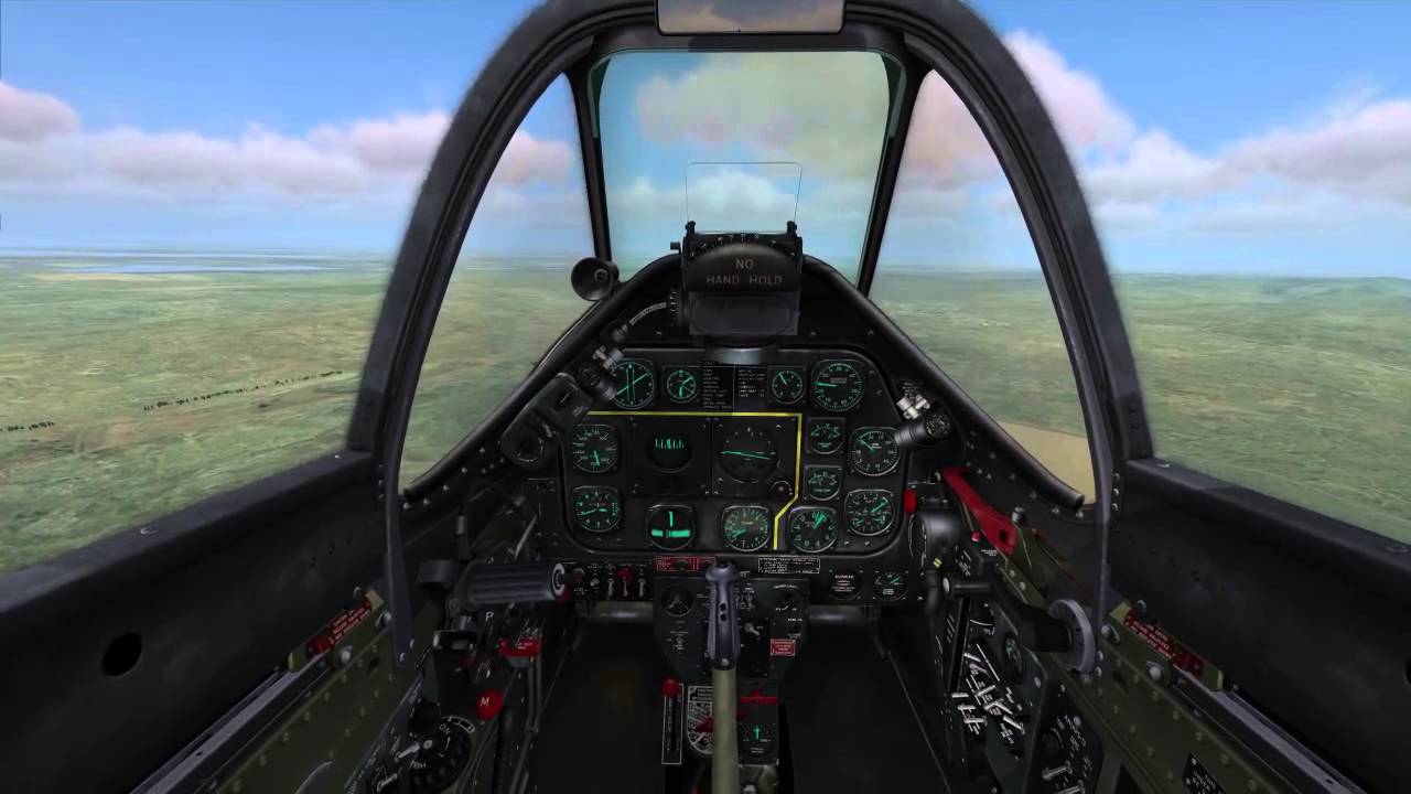 DCS P51D TO and Landing with Fuel Tanks YouTube