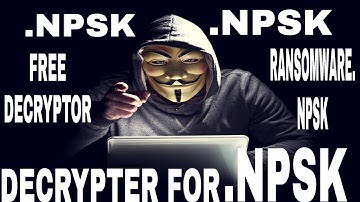 How To Decrypt Data From .NPSK Virus |Recover data from .NPSK Virus | 100 working video | URDU/HINDI