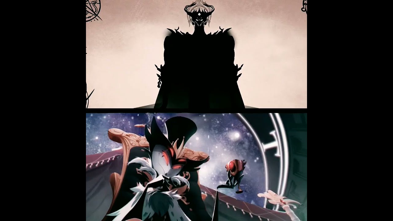 Scarlet King Vs HH And HB Scp Fyp Shorts Hazbinhotel Helluvaboss Scpfoundation