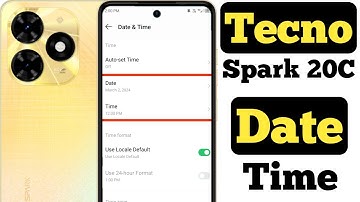 How to set date and time on Tecno Spark 20C || Tecno Spark 20C me date aur time kaise set kare ||