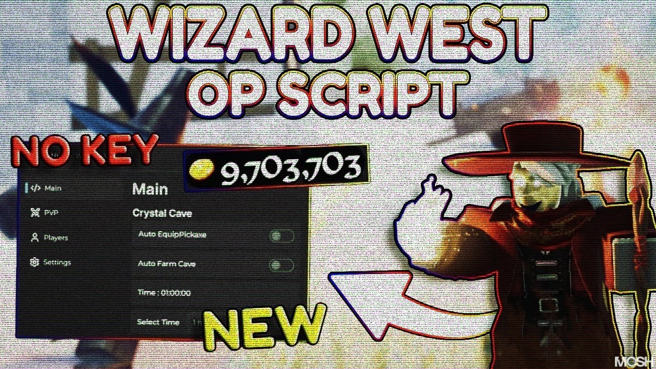 *NEW* WIZARD WEST SCRIPT (PASTEBIN 2025) ( COLLECT MONEY , AUTO LOOT , ATTACK MOBS/PLAYER ) x NO KEY