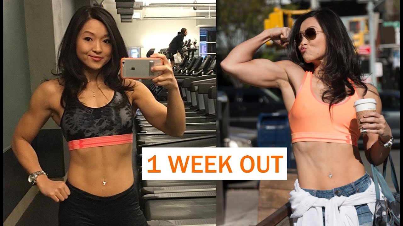 Progress Update - Bodybuilding 1 Week Out (EAT Not Diet – Mimi Bonny)