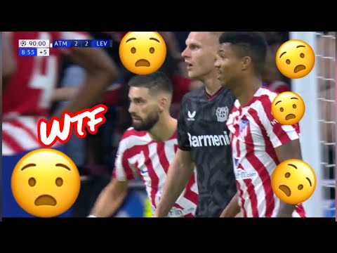 WTF Penalty 98’ Atlético Madrid - Leverkusen 2-2