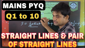 🚀 JEE Mains PYQ | Straight Line + Pair of Lines | Concept + Formula + Shortcut in One Shot 💯