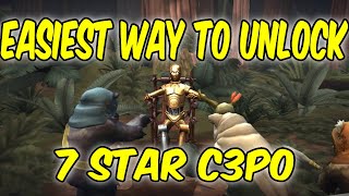 Easiest Way To Unlock C3PO In SWGOH