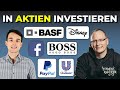 Investieren in Aktien wie Disney, Paypal, BASF & Co.. | Aktiv vs. Passiv | Finanzrocker Interview #1