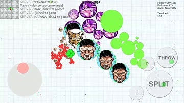 Blob.io | Team Destroy// 2v2// Legend GamePlay//