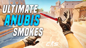 EVERY NADE you have to know on ANUBIS | THE ULTIMATE PUG GUIDE