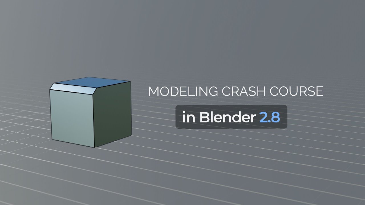 Blender 2.8 | A Crash Course in the - YouTube