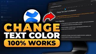 How To Change Text Color in Confluence (𝟮𝟬𝟮𝟲) | 100% WORKS | NO Yapping, To The Point! | FAST & EASY