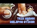 Cara Mudah Membuka Stiker Motor
