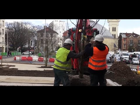 Requalification de la place Hérold de Courbevoie