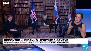 Rencontre Biden / Poutine : des discussions dans un contexte de relations dégradées