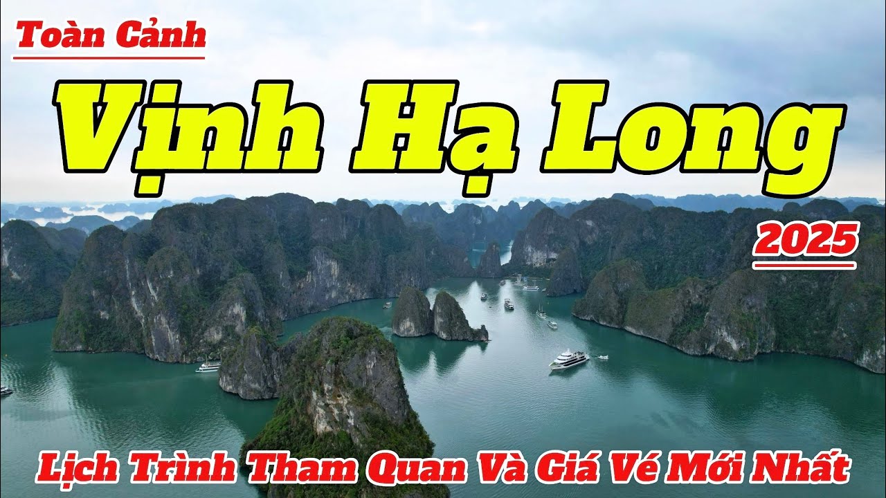 Khám Phá Vịnh Hạ Long 2025 | Hướng Dẫn Lịch Trình Tham Quan Và Giá Vé Chi Tiết