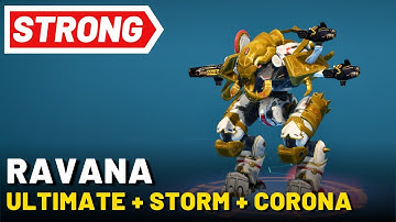 Ravana with Ultimate Storm & Corona - War Robots Gameplay (No Commentary)  #WRWinIvoryRavana