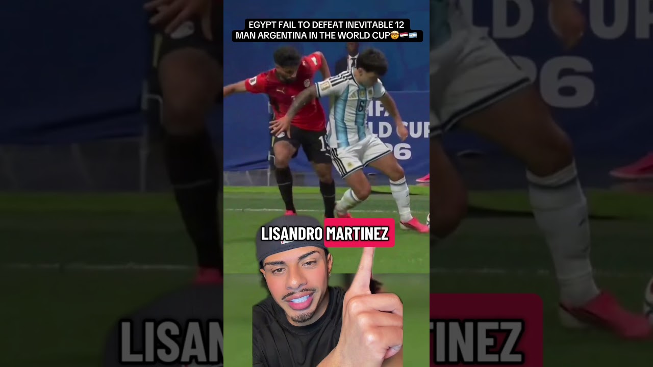 EGYPT FAIL TO DEFEAT INEVITABLE 12 MAN ARGENTINA IN THE WORLD CUP🤯🇪🇬🇦🇷