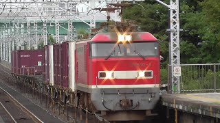 EF510-1+コキ 1653レ 鶴舞駅通過
