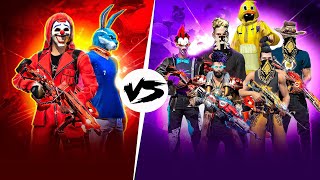 Badge99 & BotYash🔥 2vs5 Challenged By Pro Enemies - Who Will Win? -Garena Free Fire