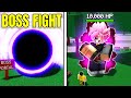 Weakest Dummy BOSS FIGHT is INSANE.. (The Strongest Battlegrounds)