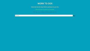 JAVASCRIPT Course Project Based Learning - Todo List Using Javascript