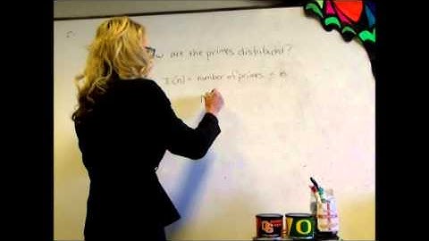 Distribution of Primes