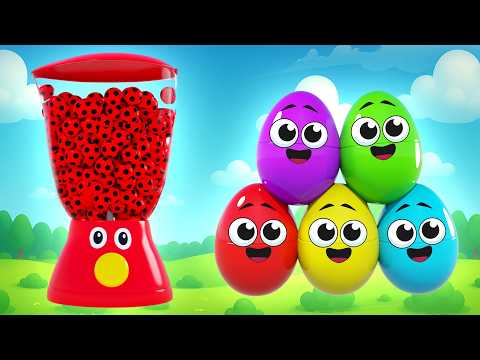 نيكي تستكشف أكبر بيضات المفاجآت في المزرعة وتخمن ما بداخلها | أغاني الأطفال | Oopsie niki