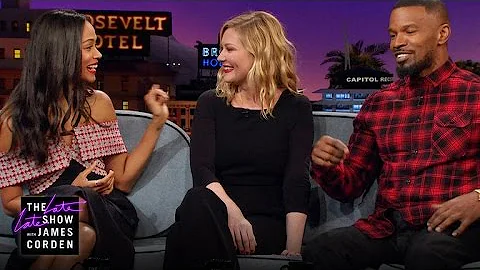 Zoe Saldana, Kirsten Dunst & Jamie Foxx Have Kid P...