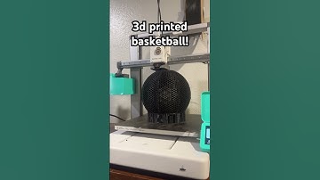 3d printed Wilson airless basket ball! #3dprinting #basketball