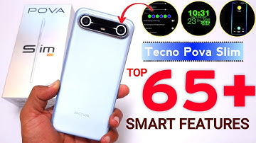 Tecno Pova Slim 5G Tips and Tricks Hidden Features | 65+ Smart Features!