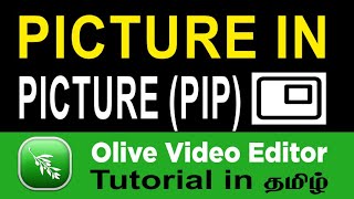 How to do Picture in Picture | PIP in Olive Video Editor | Learn Something தமிழ் screenshot 5