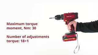 WORTEX BD 1820-1 Li Cordless Drill