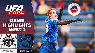 Oakland Spiders at Seattle Cascades | FULL GAME HIGHLIGHTS | May 11, 2024