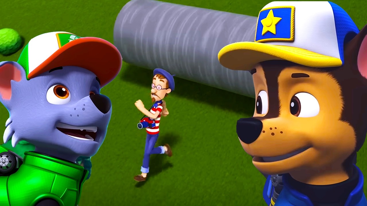 Big Truck Pups: Menyelamatkan Danny X dari Pipa yang Berguling! | PAW Patrol | Episode Indonesia