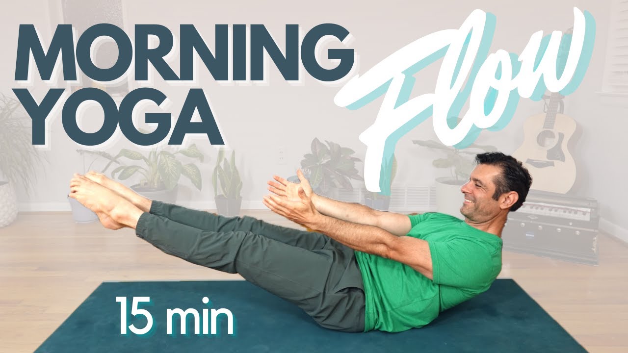 15 Minute Morning Yoga Flow | David O Yoga - YouTube