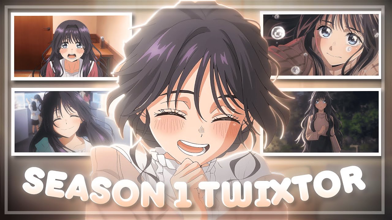 Kaoruko Waguri | The Fragrant Flower Blooms With Dignity | Season 1 | 4K Twixtor | Clips For Editing