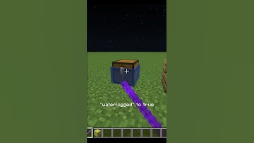 Can you drain waterlogged blocks?