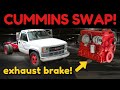 Cummins Swapping a GMC C3500HD - Pulling the Engine From a Dodge RAM