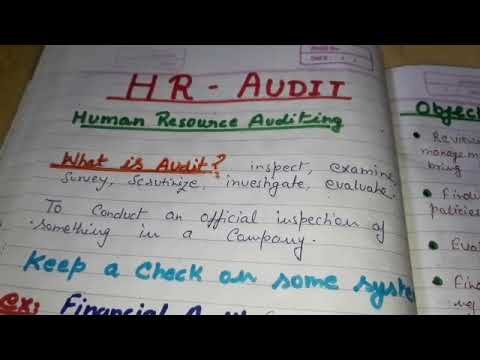 HR Audit|objective of hr audit|approaches of hr audit