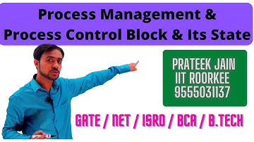 Lecture 3 - Process Scheduling & Types Of Scheduler  | GATE | NET