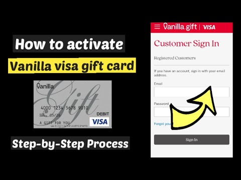 How to Activate Vanilla visa gift card | Activation / Registration