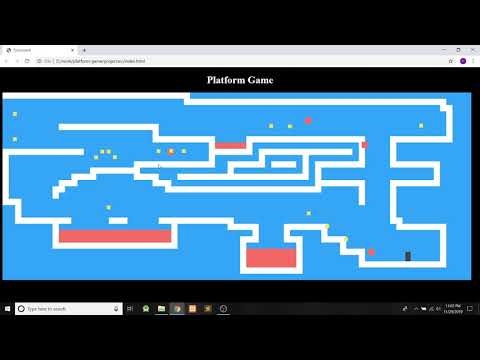 Platform Game In JavaScript With Source Code | Source Code & Projects