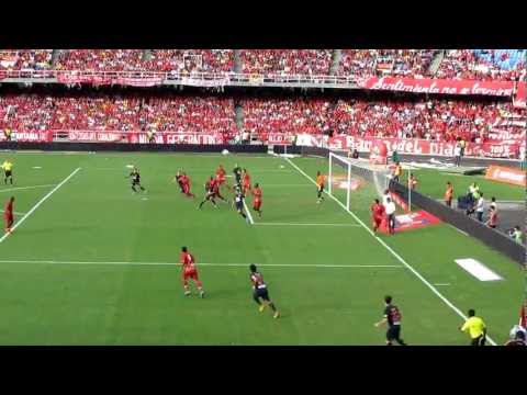 Falcao Amazing goal! Atlético de Madrid vs América de Cali (Fifa Puskas Award Finalist)